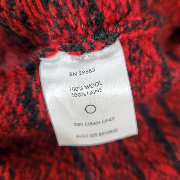 PENDLETON Vintage Quarter Zip Wool Sweater Size XL - Picture 5 of 9